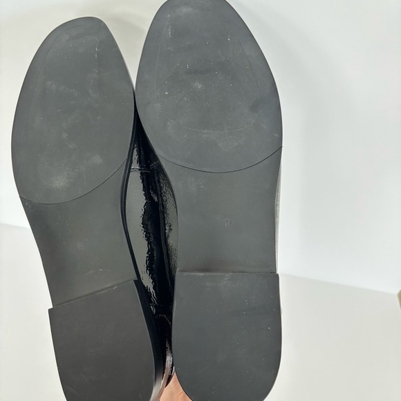 Jeffrey Campbell Addie Bit Black Patent Leather Loafer 9 - Picture 10 of 12